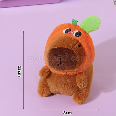 Customization Capybara plush doll keychain Promotional Products
