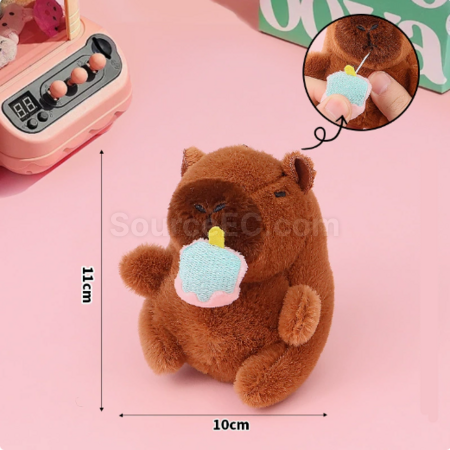 Customization Capybara plush doll keychain Promotional Products