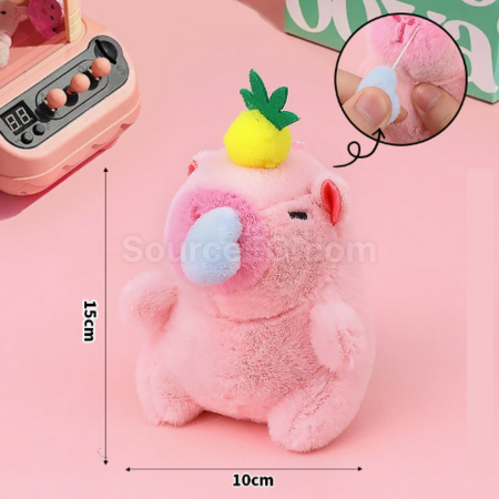 Customization Capybara plush doll keychain Promotional Products