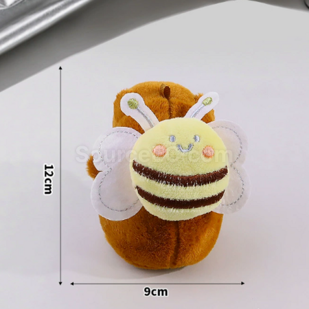 Customization Capybara plush doll keychain Promotional Products