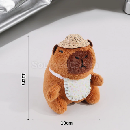 Customization Capybara plush doll keychain Promotional Products