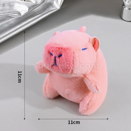 Customization Capybara plush doll keychain Promotional Products