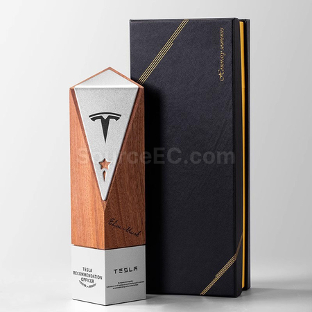 Customization Folded Edge Solid Wood Trophy Promotional Products