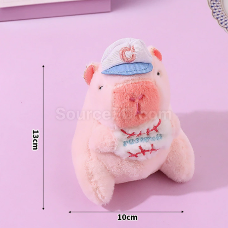 Customization Capybara plush doll keychain Promotional Products
