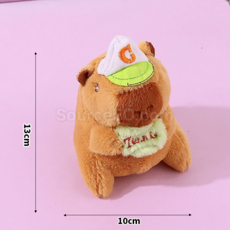 Customization Capybara plush doll keychain Promotional Products