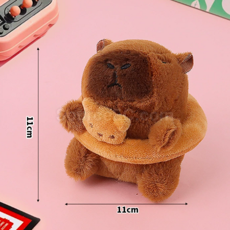 Customization Capybara plush doll keychain Promotional Products