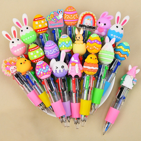 Easter Cartoon Four-Color Pens