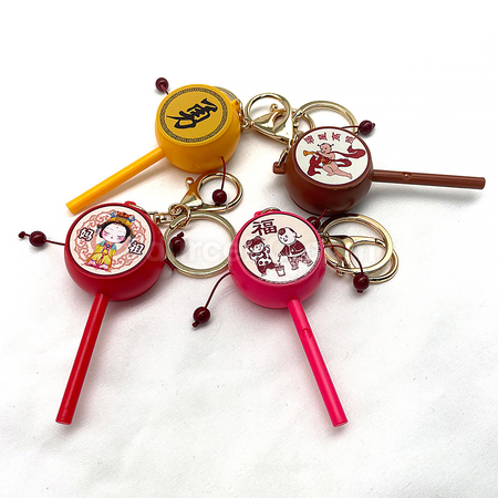 Customization Mini Rattle Keychain Promotional Products
