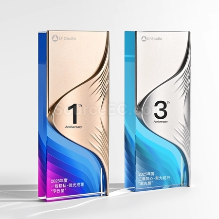 Customization Metal crystal trophy Promotional Products