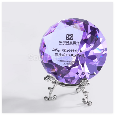 Customization Creative Diamond Crystal Trophy Promotional Products