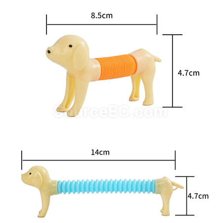Customization Stretchy Dog Stretching Stress Relief Toy Promotional Products