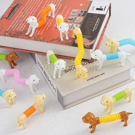 Customization Stretchy Dog Stretching Stress Relief Toy Promotional Products