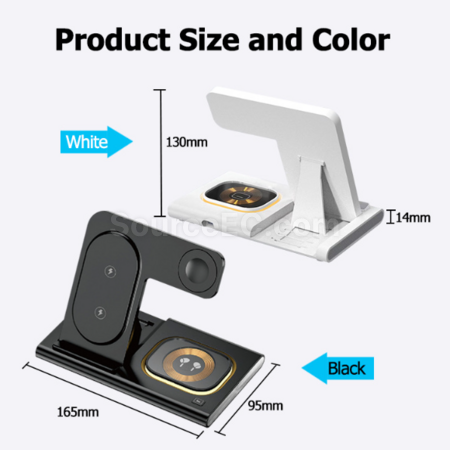 Customization 3-in-1 Magnetic Wireless Charger Promotional Products