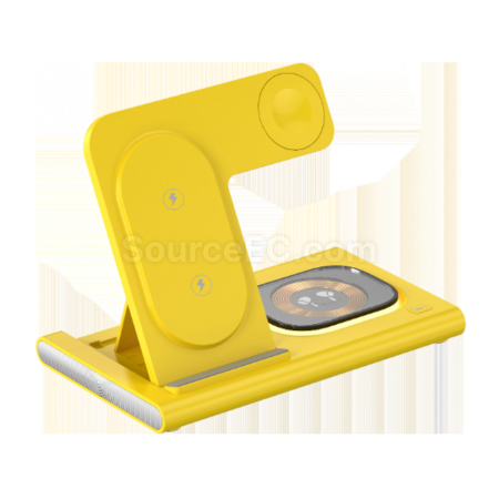 Customization 3-in-1 Magnetic Wireless Charger Promotional Products