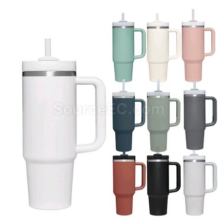 Customization Stainless steel straw thermos cup Promotional Products