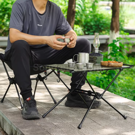 Customization Outdoor 304 Stainless Steel Tea Set for Travel Promotional Products
