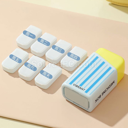 Customization Fun Portable Separate Pill Box Promotional Products