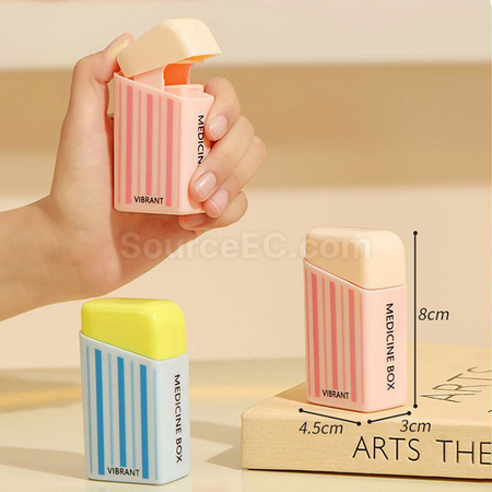 Customization Fun Portable Separate Pill Box Promotional Products