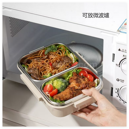 Customization 304 Stainless Steel Compartmentalized Lunch Box Promotional Products