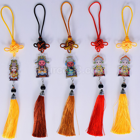 Customization Q Version Of Fairy Ping An Charm Key Chain Promotional Products