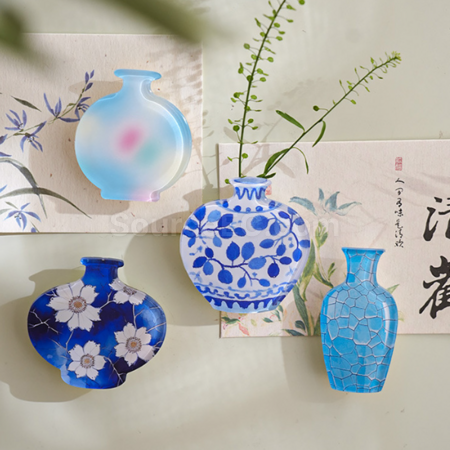 Customization Vase refrigerator magnet Promotional Products