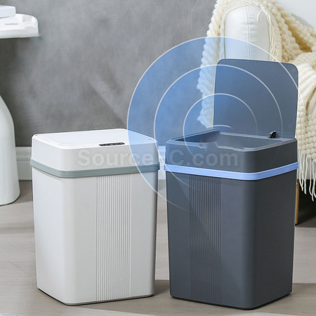 Customization Intelligent sensor trash can with lid Promotional Products