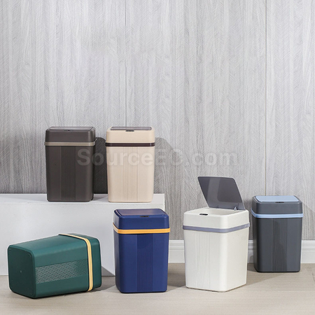 Customization Intelligent sensor trash can with lid Promotional Products