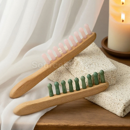 Customization Jade massage comb Promotional Products