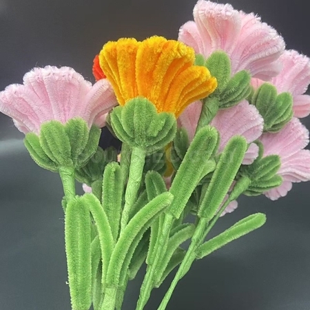 Customization Pipe cleaner carnation bouquet Promotional Products