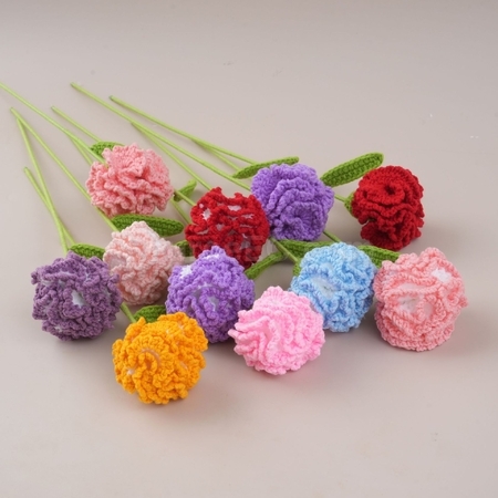 Customization Bouquet of pipe cleaner carnations and tulips Promotional Products