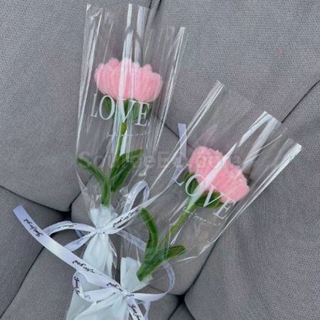 Customization Pipe cleaner carnation bouquet Promotional Products