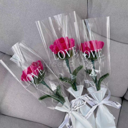 Customization Pipe cleaner carnation bouquet Promotional Products