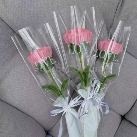 Customization Pipe cleaner carnation bouquet Promotional Products