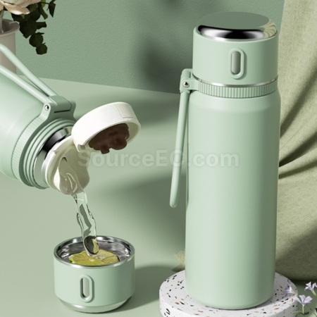 Customization Food-Grade 316 Stainless Steel Portable Thermos Cup Promotional Products