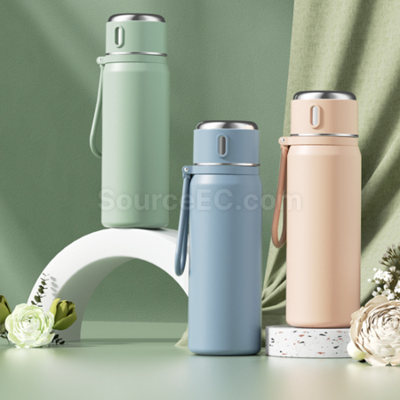 Customization Food-Grade 316 Stainless Steel Portable Thermos Cup Promotional Products
