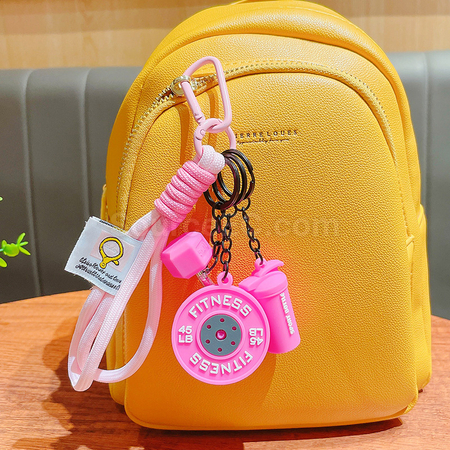 Customization Sports Barbell Keychain Promotional Products