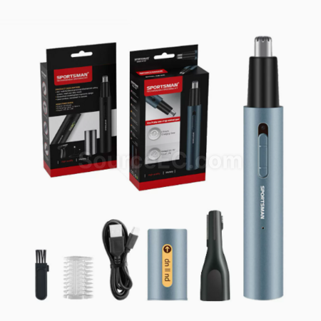 Customization Metal aluminum tube electric nose hair trimmer Promotional Products