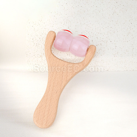 Customization Rose Quartz Jade Roller Massager Promotional Products