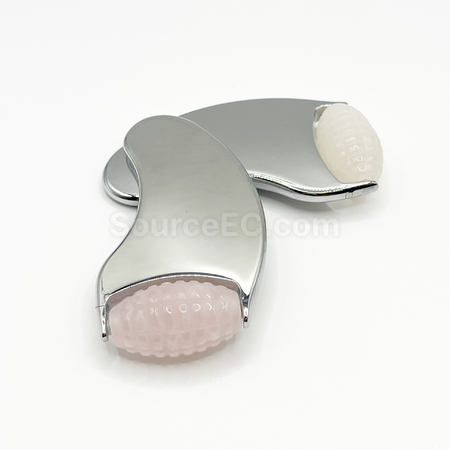 Customization Jade moon-shaped gua sha board Promotional Products