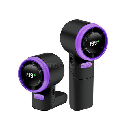 Customization Multi-angle rotating and folding handheld fan Promotional Products