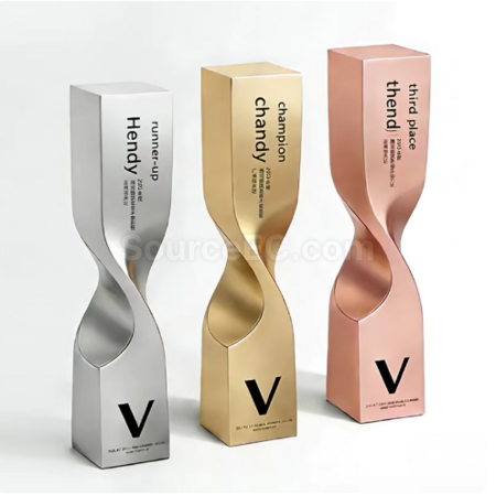 Customization Resin twisted column trophy Promotional Products