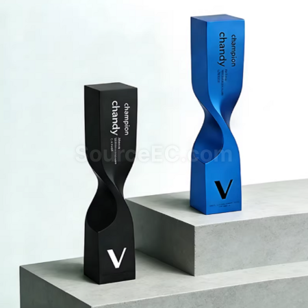 Customization Metal twisted column trophy Promotional Products