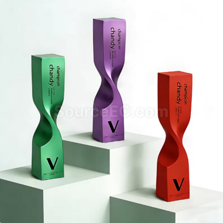Customization Metal twisted column trophy Promotional Products