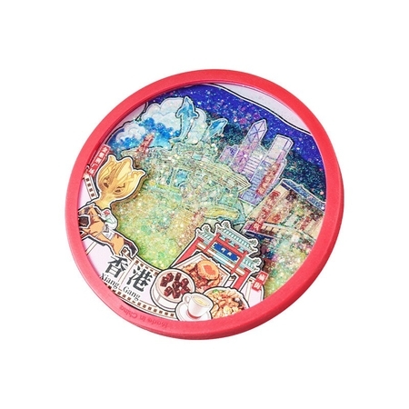 Customization Customizable 3D Quicksand Coasters Promotional Products
