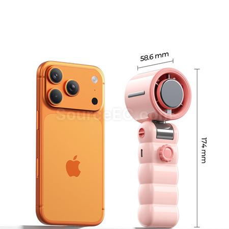 Customization Ice pack handheld portable cooling fan Promotional Products