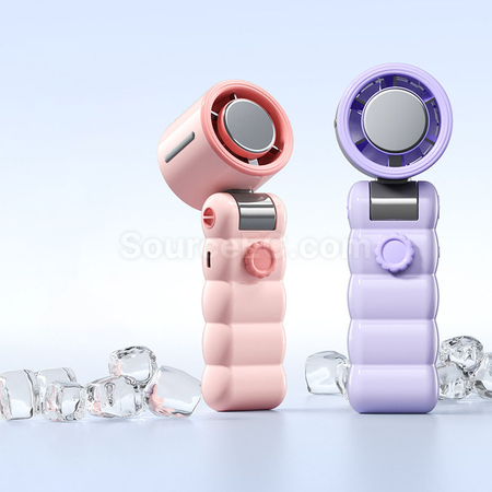 Customization Ice pack handheld portable cooling fan Promotional Products