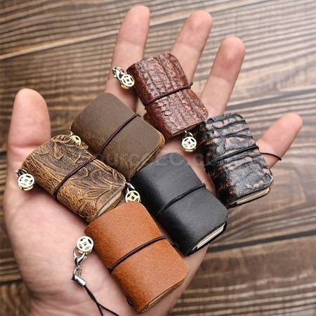 Customization Ultra Mini Pocket Cowhide Notepad Promotional Products