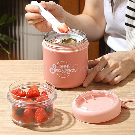 Customization Portable Double-Layer Nutrition Cups Promotional Products