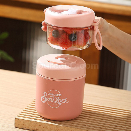 Customization Portable Double-Layer Nutrition Cups Promotional Products