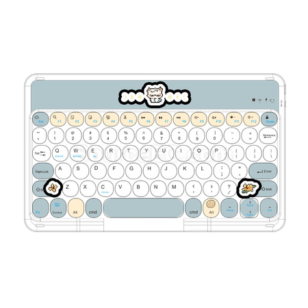 Customization Wireless magnetic keyboard with color printing available Promotional Products